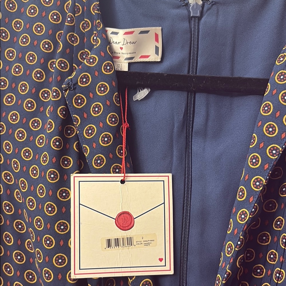 NWT Dear Drew Patterned Dress - GREAT FALL DRESS